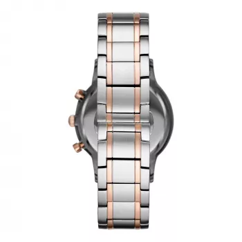 ARMANI AR80025 Meeste Kvartskronograafkell 43mm Roostevaba Teras Sinine Siht