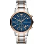 ARMANI AR80025 Meeste Kvartskronograafkell 43mm Roostevaba Teras Sinine Siht