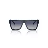 Armani Exchange AX4113S81814L meeste ristkülikukujulised päikeseprillid matt must tumehall 55/18/145 mm