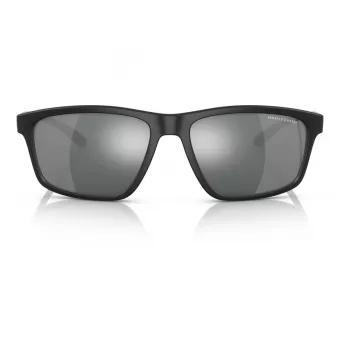 ARMANI EXCHANGE AX4122S80786G Meeste päikeseprillid, must, ristkülikukujuline, 59 mm lääts, 100% UV400 kaitse