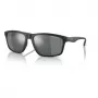 ARMANI EXCHANGE AX4122S80786G Meeste päikeseprillid, must, ristkülikukujuline, 59 mm lääts, 100% UV400 kaitse