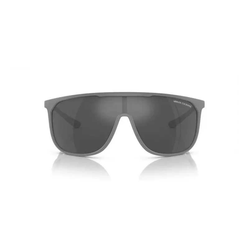 Armani Exchange AX4137SU81806 Meeste kandilised päikeseprillid - Matt must raam, tumehallid läätsed