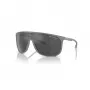 Armani Exchange AX4137SU81806 Meeste kandilised päikeseprillid - Matt must raam, tumehallid läätsed