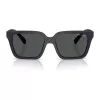Armani Exchange AX4147S 610587 Meeste Päikeseprillid - Matt Must Raam, Tumehall Lääts, 56mm