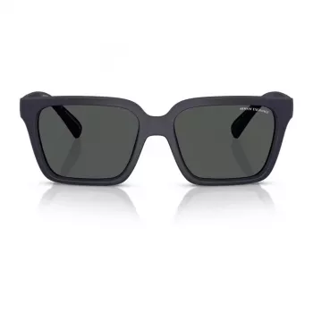 Armani Exchange AX4147S 610587 Meeste Päikeseprillid - Matt Must Raam, Tumehall Lääts, 56mm