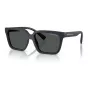 Armani Exchange AX4147S 610587 Meeste Päikeseprillid - Matt Must Raam, Tumehall Lääts, 56mm