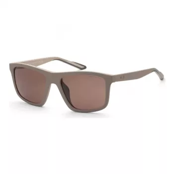 ARMANI EXCHANGE AX4149SU83617 Meeste ristkülikukujulised päikeseprillid Havana pruun atsetaatraamiga, pruun polükarbonaat lääts, 56/18/145 mm