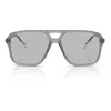 Armani Exchange AX4150SU83638 Päikeseprillid Meestele Ruudukujulised Matt Must Hall 59mm