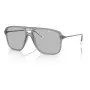 Armani Exchange AX4150SU83638 Päikeseprillid Meestele Ruudukujulised Matt Must Hall 59mm