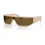Armani Exchange AX4153SU83617 Unisex Päikeseprillid - Must Raam, Hall Lääts, Kilp/Mask, 140mm Läätse Laius