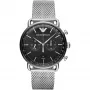 ARMANI Exchange meeste kronograafkell AR11104 46mm must roostevaba teras