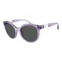Armani Exchange Naiste Päikeseprillid AX4120S823687 Havana Square 54mm