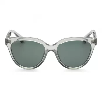 ARMANI EXCHANGE Naiste Päikeseprillid AX4148SU83607 Läbipaistev Hall Ruudukujuline Raam Hallid Läätsed 56 mm