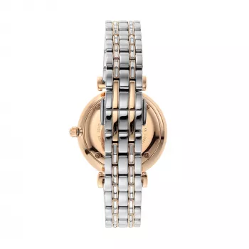 ARMANI Gianni T-Bar naiste kell AR11293 – 32mm roostevabast terasest kvartskell hõbedase sihverplaadiga