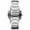 Armani Meeste AR11164 Chronograph Watch 43mm Stainless Steel Must Sihverplaat