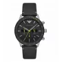 Armani meeste AR11325 Luigi kronograaf kvartskell 44 mm roostevabast terasest sinise sihverplaadiga