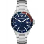 ARMANI Meeste Kell AR11339 42mm Roostevabast Terasest Kvarts Kronograaf Musta Sihtnumbri ja Nahkrihmaga