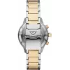Armani meeste kell AR11361 42mm roostevabast terasest võrk must sihverplaat kronograaf