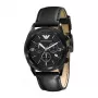 Armani meeste AR5904 kronograaf käekell 41mm must sihverplaat roostevaba teras