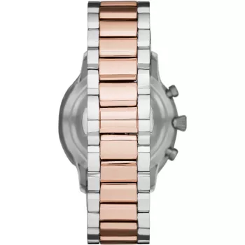 Armani meeste Luigi kvartskell AR11209 43mm roostevaba teras, must sihverplaat