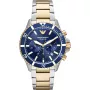 ARMANI meeste käekell AR11362 (43mm) - sinine sihverplaat, roostevabast terasest käevõru