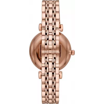 ARMANI naiste AR11244 Gianni T-Bar kvarts-analoogkell 32mm roosakuldse tooniga roostevaba teras