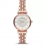 ARMANI naiste AR11244 Gianni T-Bar kvarts-analoogkell 32mm roosakuldse tooniga roostevaba teras