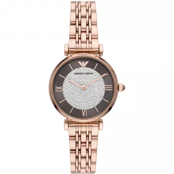 Armani naiste AR11402 kvarts-analoog roostevabast terasest käekell 32 mm