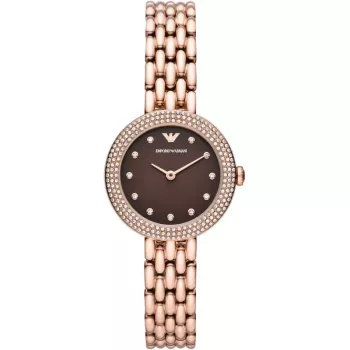 ARMANI naiste AR11418 roostevabast terasest kvartskell 30 mm