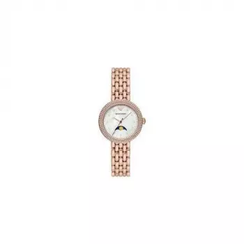 ARMANI naiste AR11462 kvarts-analoogkell 32 mm roostevabast terasest hõbedane