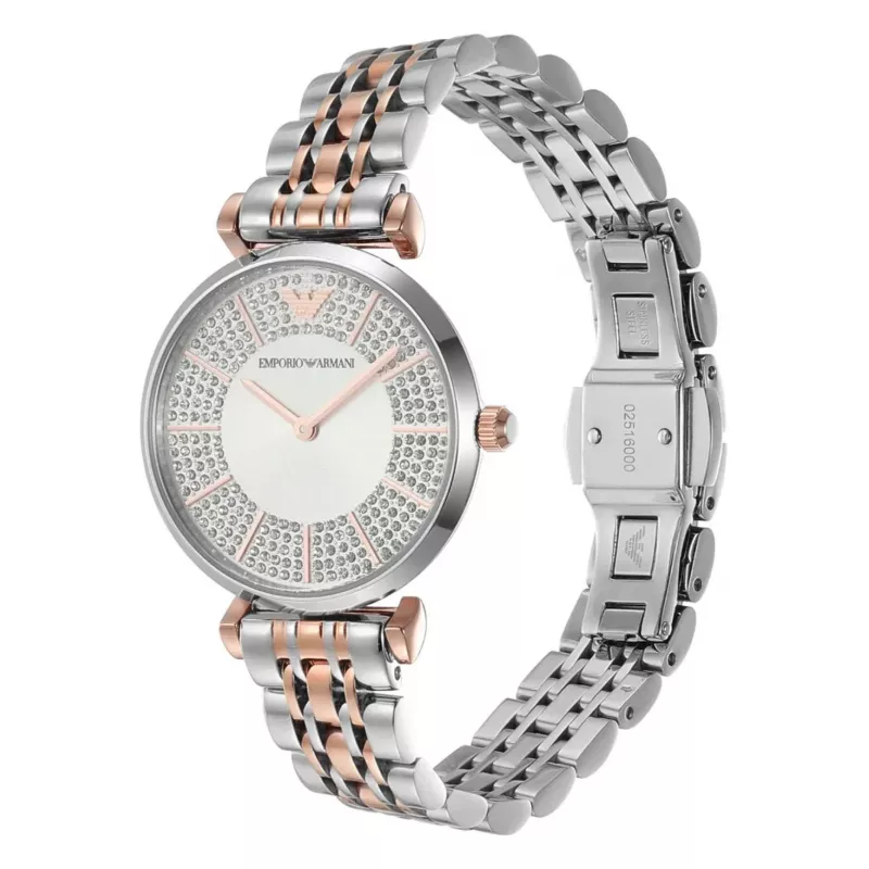 ARMANI naiste kell AR11537 32mm roostevaba teras hõbedane sihverplaat