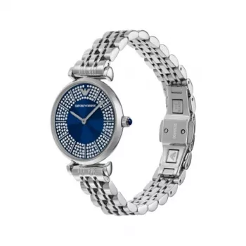 Armani naiste AR11627 kvarts-analoogkell 32mm roostevabast terasest hõbedane