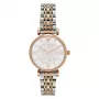 ARMANI Naiste AR1926 Gianni T-Bar Kvarts Analoogkell 32mm Roosakuldne Roostevaba Terasest Võrk