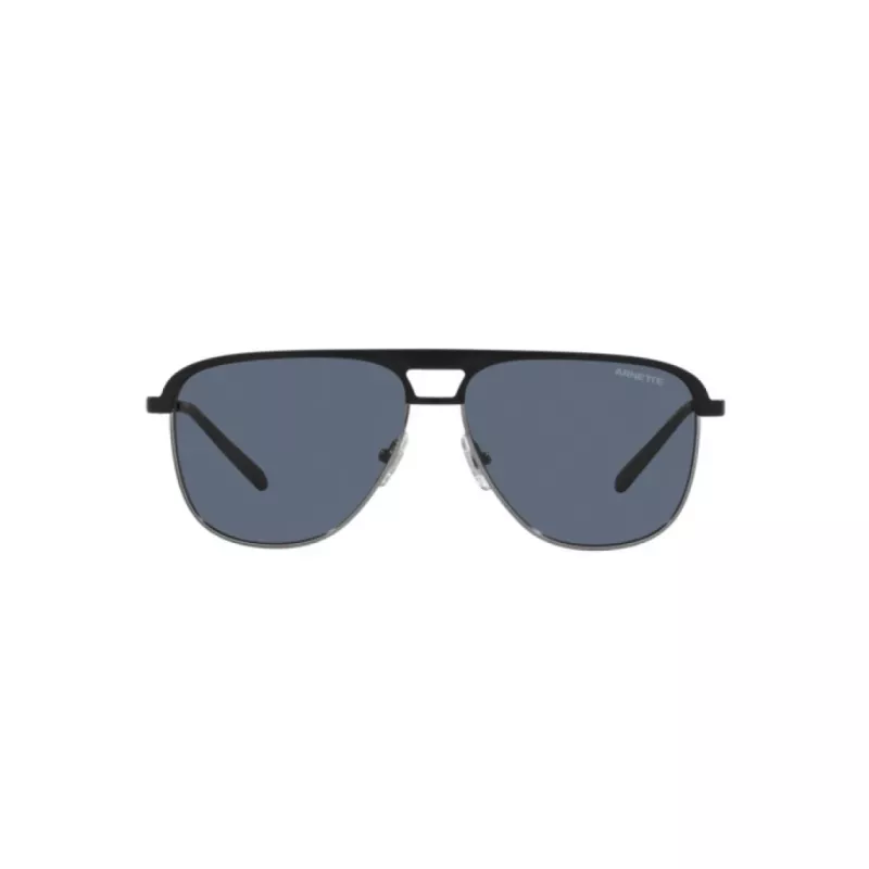 ARNETTE AN3082-733-55 Meeste ristkülikukujulised päikeseprillid matt must hall 57mm
