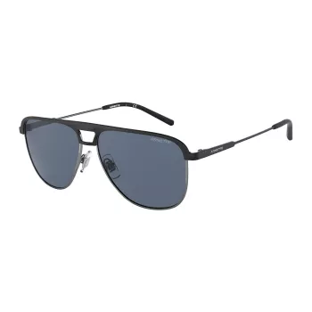 ARNETTE AN3082-733-55 Meeste ristkülikukujulised päikeseprillid matt must hall 57mm