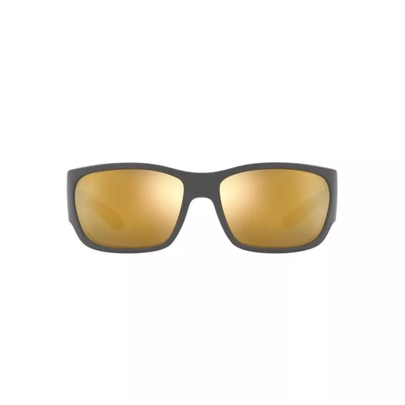 ARNETTE AN4324-28775A Unisex Päikeseprillid, Matt Must Raam, Hall Lääts, 61 mm