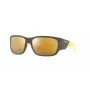 ARNETTE AN4324-28775A Unisex Päikeseprillid, Matt Must Raam, Hall Lääts, 61 mm