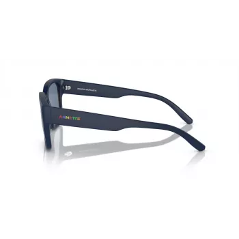 ARNETTE AN432527592V5 Unisex Päikeseprillid - Matt Must Raam, Tumehallid Polariseeritud Läätsed, 54/19/145 mm