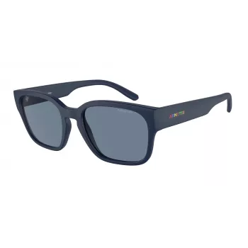 ARNETTE AN432527592V5 Unisex Päikeseprillid - Matt Must Raam, Tumehallid Polariseeritud Läätsed, 54/19/145 mm