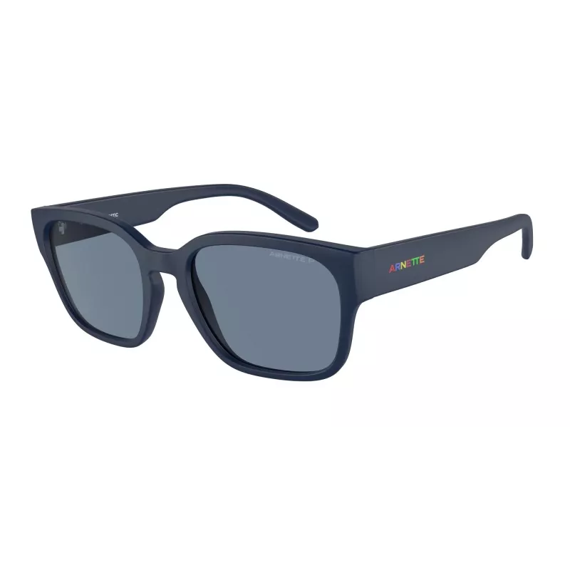 ARNETTE AN432527592V5 Unisex Päikeseprillid - Matt Must Raam, Tumehallid Polariseeritud Läätsed, 54/19/145 mm