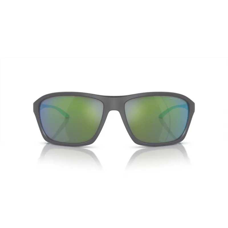 ARNETTE AN4329-28538N Unisex Päikeseprillid, Ristkülikukujuline, Matt Must Raam, Tumehall Lääts, 63/17/130 mm