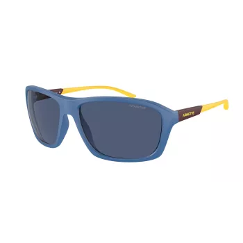 ARNETTE AN4329-290280 Meeste ristkülikukujulised polariseeritud päikeseprillid mattmust/hall 63mm
