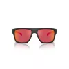 ARNETTE AN4330-27536Q Ristkülikukujulised päikeseprillid Matt Must Tumehall Peegel Hõbe 63mm