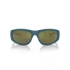 ARNETTE AN4331-29266R Meeste ristkülikukujulised päikeseprillid - Matt must raam, tumehall peegelpunane lääts