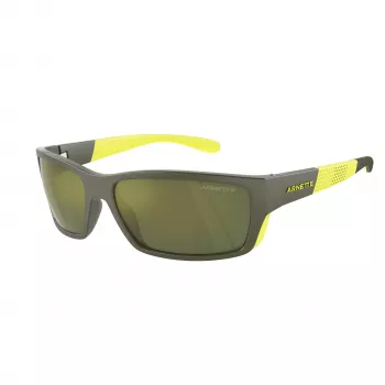 ARNETTE AN4336-28546R Meeste mattmustad päikeseprillid tumedate hallide polükarbonaatklaasidega