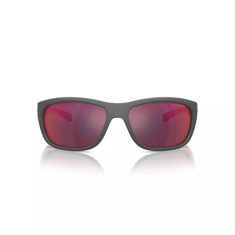ARNETTE AN4337-28706Q Meeste ristkülikukujulised päikeseprillid matt must hall peegel 63mm
