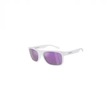 ARNETTE AN4341-27794V Unisex Ristkülikukujulised Päikeseprillid Matt Musta Raamiga Tumehallide Läätsedega 56/18/140 mm