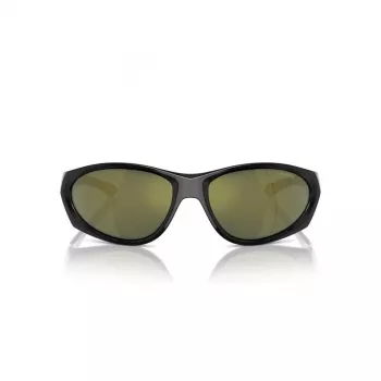 Arnette AN4342-29476R Unisex Päikeseprillid, Matt Must Raam, Tumehall Peegel Hõbedane Lääts, 62 mm Läätse Laius