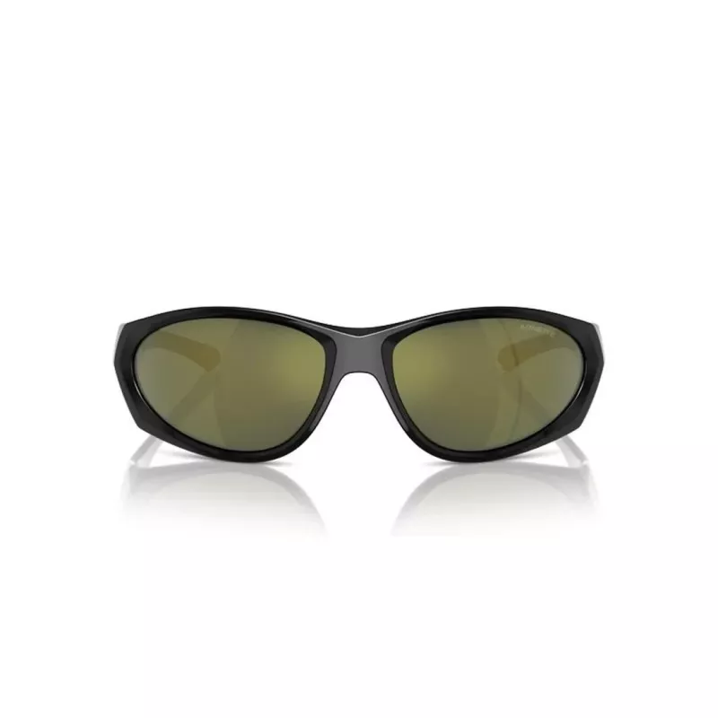 Arnette AN4342-29476R Unisex Päikeseprillid, Matt Must Raam, Tumehall Peegel Hõbedane Lääts, 62 mm Läätse Laius