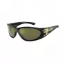 Arnette AN4342-29476R Unisex Päikeseprillid, Matt Must Raam, Tumehall Peegel Hõbedane Lääts, 62 mm Läätse Laius
